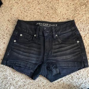 American eagle shortie shorts